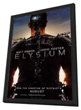 Elysium 11 x 17 Movie Poster - Style A - in Deluxe Aluminum Frame