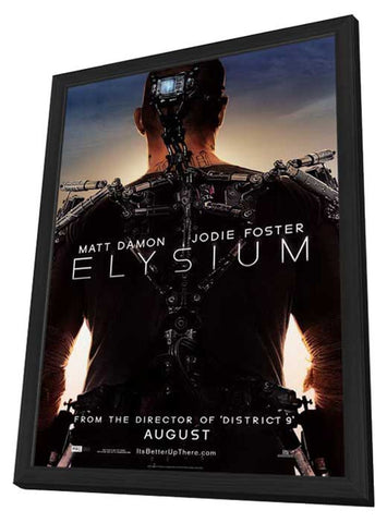 Elysium 11 x 17 Movie Poster - Style A - in Deluxe Aluminum Frame