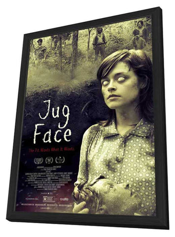 Jug Face 11 x 17 Movie Poster - Style A - in Deluxe Aluminum Frame