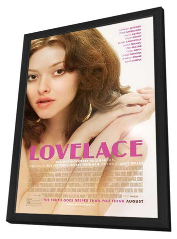 Lovelace 11 x 17 Movie Poster - Style A - in Deluxe Aluminum Frame