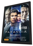 Paranoia 11 x 17 Movie Poster - Australian Style A - in Deluxe Aluminum Frame