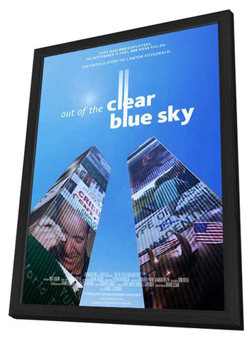 Out of the Clear Blue Sky 11 x 17 Movie Poster - Style A - in Deluxe Aluminum Frame