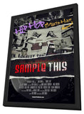 Sample This 11 x 17 Movie Poster - Style A - in Deluxe Aluminum Frame