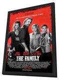 The Family 11 x 17 Movie Poster - Style A - in Deluxe Aluminum Frame