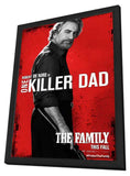 The Family 11 x 17 Movie Poster - Style E - in Deluxe Aluminum Frame