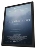 A Single Shot 11 x 17 Movie Poster - Style A - in Deluxe Aluminum Frame