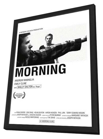 Morning 11 x 17 Movie Poster - Style A - in Deluxe Aluminum Frame