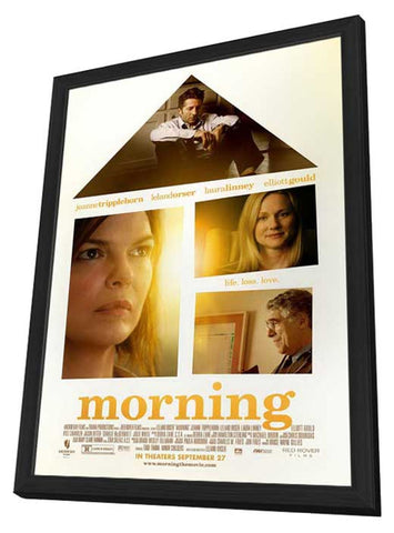 Morning 11 x 17 Movie Poster - Style C - in Deluxe Aluminum Frame