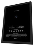 Gravity 11 x 17 Movie Poster - Style B - in Deluxe Aluminum Frame
