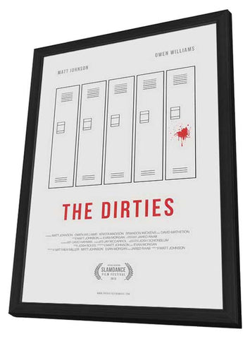 The Dirties 11 x 17 Movie Poster - Style A - in Deluxe Aluminum Frame