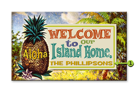 Island Home Metal 14x24
