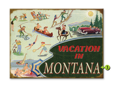 Vacation In... Metal 28x38