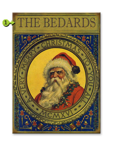 Merry Christmas to All Wood 23x31