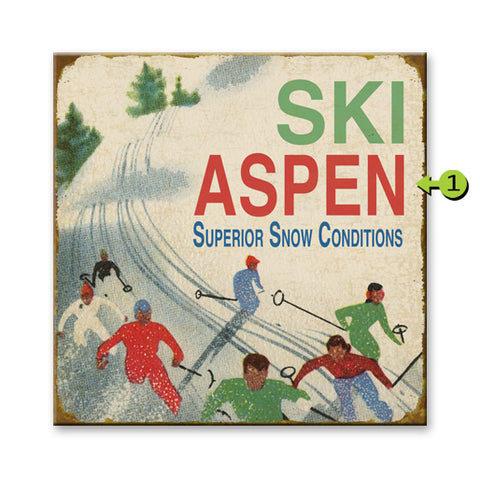 Superior Snow Conditions Metal 28x28