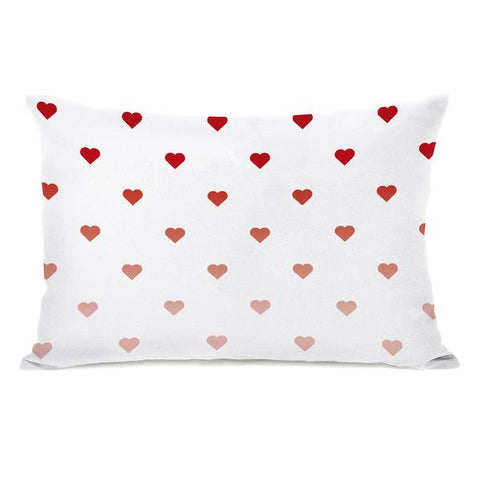 Unconditional Love Pattern Throw Pillow by Rachael Hale