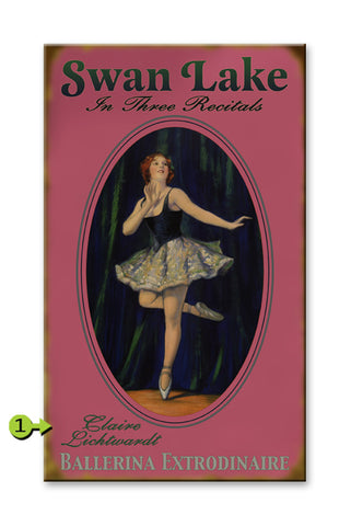 Ballerina Wood 18x30