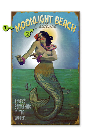 Mermaid (Rated PG) Wood 23x39