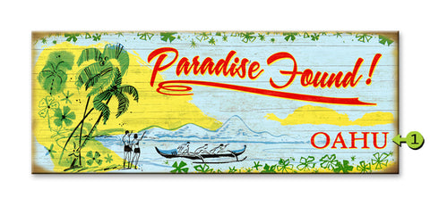 Paradise Found! Metal 14x36