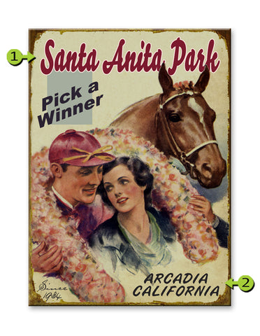 Pick a Winner Metal 23x31