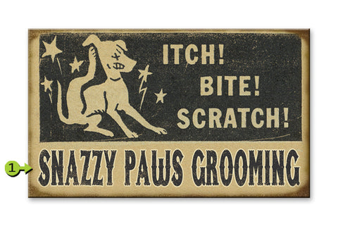 Grooming Metal 23x39