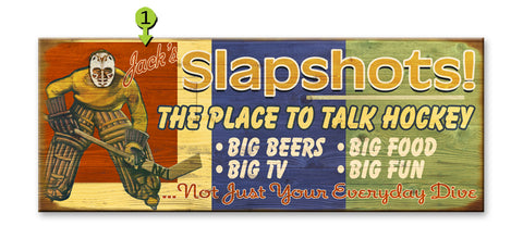 Slapshots Metal 17x44