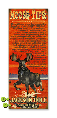 Moose Tips Metal 14x36