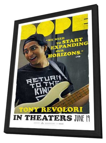 Dope 11 x 17 Movie Poster - Style G - in Deluxe Aluminum Frame