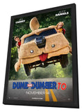 Dumb and Dumber To 11 x 17 Movie Poster - Style B - in Deluxe Aluminum Frame