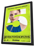 Seven Psychopaths 11 x 17 Movie Poster - Style F - in Deluxe Aluminum Frame