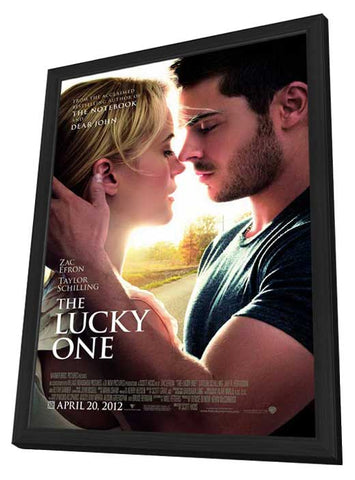 The Lucky One 11 x 17 Movie Poster - Style A - in Deluxe Aluminum Frame