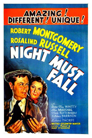 Night Must Fall 11 x 17 Movie Poster - Style B