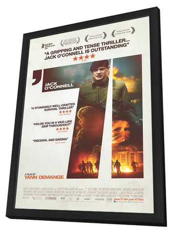 71 11 x 17 Movie Poster - Canadian Style A - in Deluxe Aluminum Frame