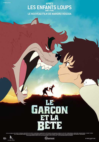 The Boy and the Beast 11 x 17 Movie Poster - Swiss Style A