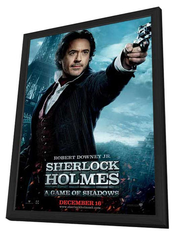Sherlock Holmes A Game of Shadows 11 x 17 Movie Poster - Style H - in Deluxe Aluminum Frame