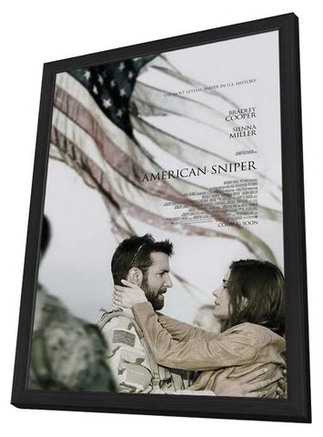 American Sniper 11 x 17 Movie Poster - Style A - in Deluxe Aluminum Frame