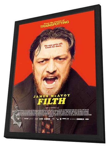 Filth 11 x 17 Movie Poster - Style A - in Deluxe Aluminum Frame