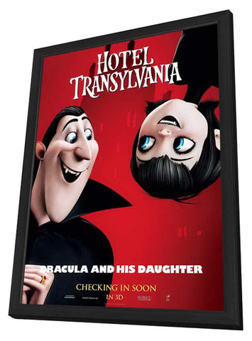Hotel Transylvania 11 x 17 Movie Poster - Style D - in Deluxe Aluminum Frame