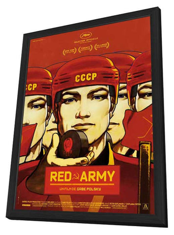 Red Army 11 x 17 Movie Poster - French Style A - in Deluxe Aluminum Frame