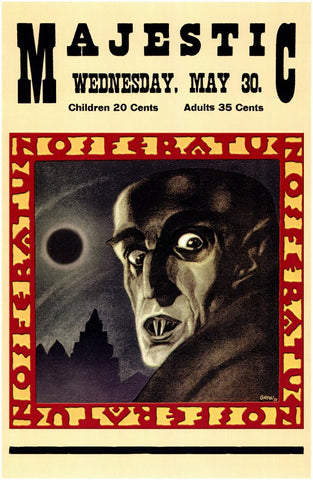Nosferatu, a Symphony of Horror 11 x 17 Movie Poster - Style A