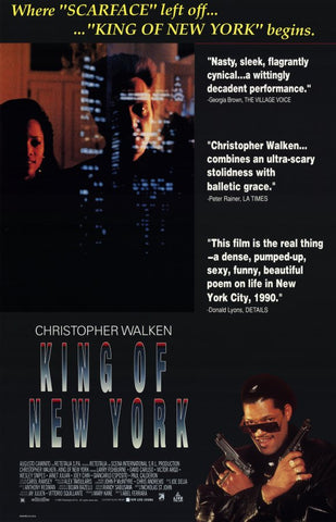 King of New York 11 x 17 Movie Poster - Style A