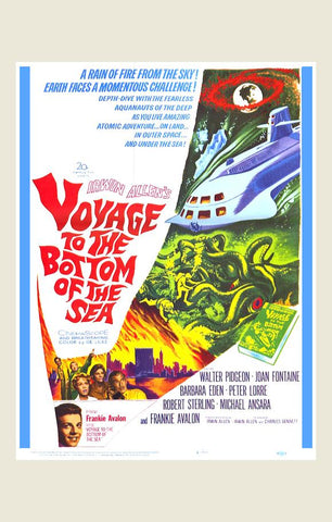 Voyage to the Bottom of the Sea 11 x 17 Movie Poster - Style B