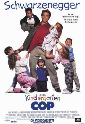 Kindergarten Cop 11 x 17 Movie Poster - Style B