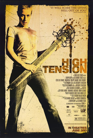High Tension 11 x 17 Movie Poster - Style D