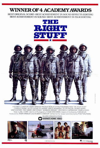 The Right Stuff 27 x 40 Movie Poster - Style B