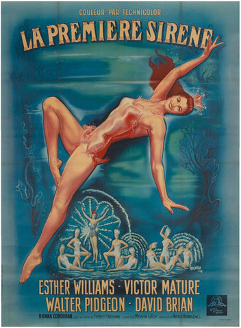 Million Dollar Mermaid 11 x 17 Movie Poster - Style A