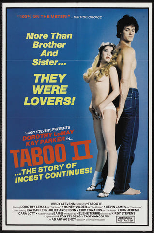 Taboo II 11 x 17 Movie Poster - Style A