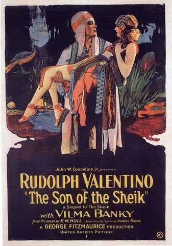 The Son of the Sheik 11 x 17 Movie Poster - Style F