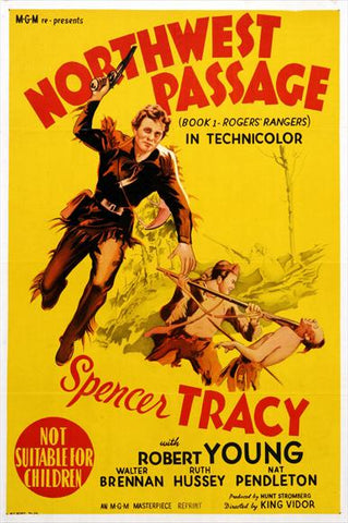 Northwest Passage 11 x 17 Movie Poster - Australian Style A