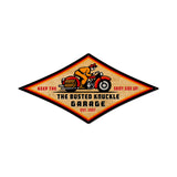 Retro Rider Metal Sign Wall Decor 22 x 14