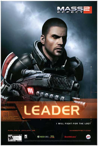 Mass Effect 2 11 x 17 Movie Poster - Style A